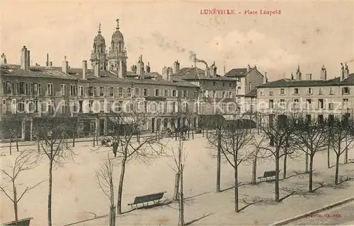 AK / Ansichtskarte Luneville Place Leopold Luneville
