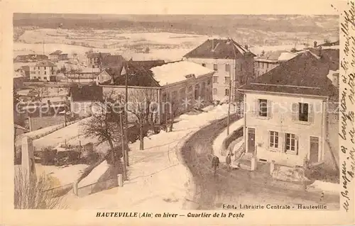 AK / Ansichtskarte Hauteville Lompnes Quartier de la Poste Hauteville Lompnes