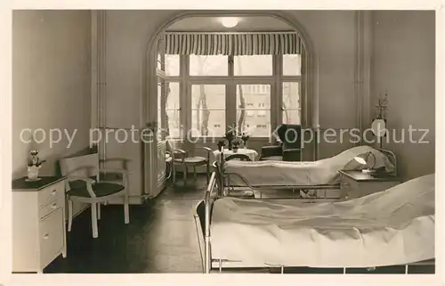 AK / Ansichtskarte Berlin Staatskrankenhaus der Polizei Krankenzimmer Berlin
