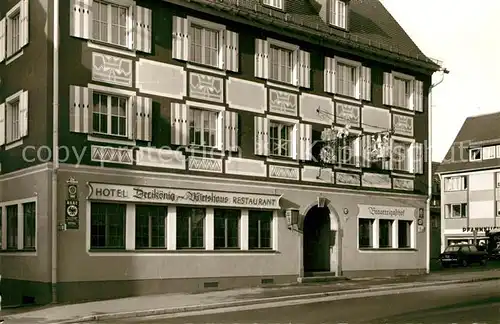 AK / Ansichtskarte Freudenstadt Hotel Dreikoenig Wirtshaus Restaurant Kurort im Schwarzwald Freudenstadt