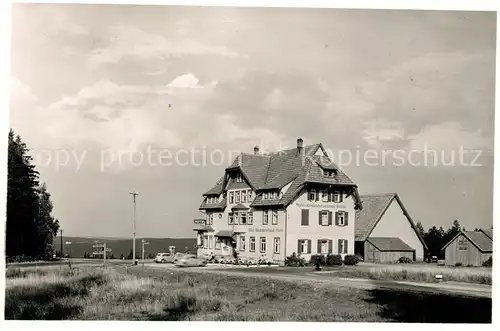 AK / Ansichtskarte Kniebis_Freudenstadt Alexanderschanze Passhoehe Schwarzwald Kniebis_Freudenstadt