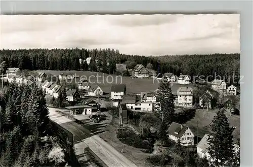 AK / Ansichtskarte Kniebis_Freudenstadt Kurort Wintersportplatz im Schwarzwald Schwarzwaldhochstrasse Fliegeraufnahme Kniebis_Freudenstadt