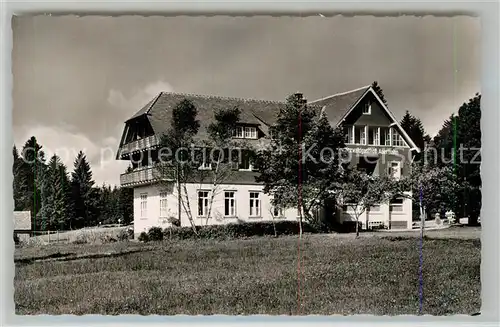 AK / Ansichtskarte Zwieselberg_Freudenstadt Schwarzwaldgasthof Auerhahn Zwieselberg_Freudenstadt