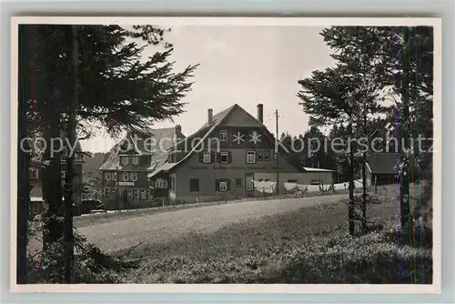 AK / Ansichtskarte Kniebis_Freudenstadt Gasthaus Fremdenheim zum Schwarzwald Kniebis_Freudenstadt
