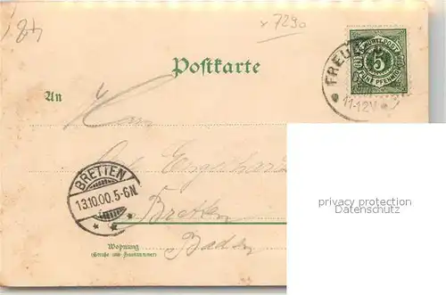 AK / Ansichtskarte Freudenstadt Marktplatz Postamt Kirche Landschaftspanorama Christophstal Auerhahn Wild Rehe Litho Freudenstadt