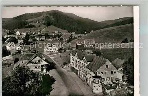 AK / Ansichtskarte Obertal_Baiersbronn Hotel Sonne Luftkurort im Schwarzwald Fliegeraufnahme Obertal Baiersbronn