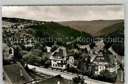 AK / Ansichtskarte Freudenstadt Panorama Blick ins Christophtal Schwarzwald Freudenstadt