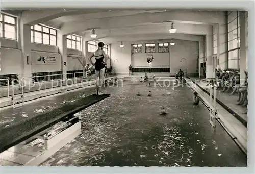 AK / Ansichtskarte Freudenstadt Schwimmbad Hallenbad Hoehenluftkurort im Schwarzwald Freudenstadt