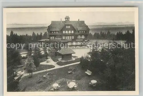 AK / Ansichtskarte Kniebis_Freudenstadt Kurhaus Alexanderschanze Schwarzwald Kniebis_Freudenstadt