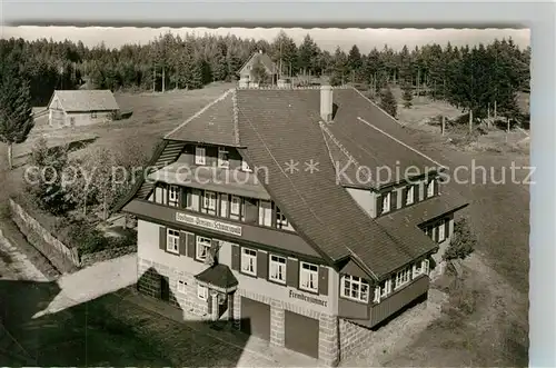 AK / Ansichtskarte Kniebis_Freudenstadt Gasthaus Pension zum Schwarzwald Kniebis_Freudenstadt