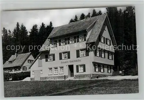 AK / Ansichtskarte Kniebis_Freudenstadt Pension Kniebishoehe Schwarzwald Kniebis_Freudenstadt