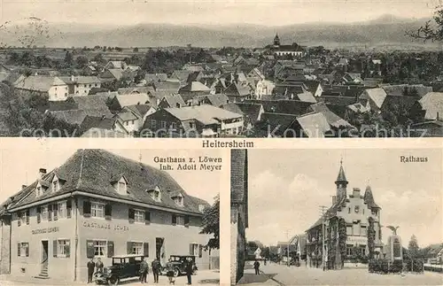 AK / Ansichtskarte Heitersheim Gasthaus Loewen Rathaus Heitersheim