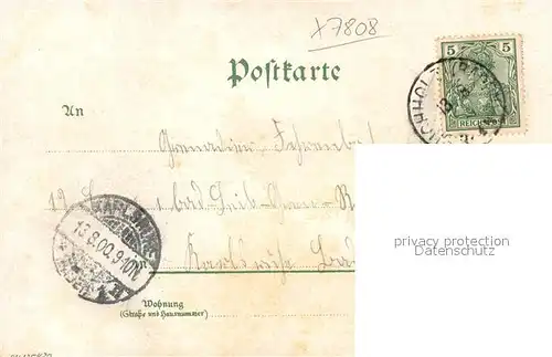 AK / Ansichtskarte Waldkirch_Breisgau Bad Suggenthal Waldkirch Breisgau