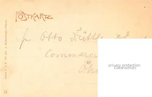 AK / Ansichtskarte Donaueschingen Jagdforst Sr. D. des Fuersten Max Egon zu Fuerstenberg Donaueschingen