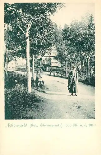 AK / Ansichtskarte Schoenwald_Schwarzwald  Schoenwald Schwarzwald