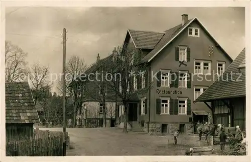 AK / Ansichtskarte Bittelbronn_Horb Gasthof zum Bahnhof  Bittelbronn Horb