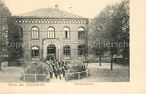 AK / Ansichtskarte Quakenbrueck Realgymnasium Quakenbrueck