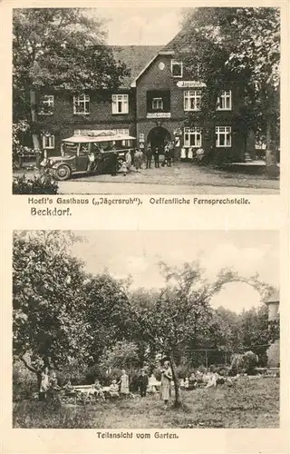 AK / Ansichtskarte Beckdorf Hoefts Gasthaus Jaegersruh Beckdorf