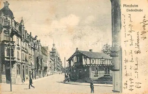 AK / Ansichtskarte Pforzheim Lindenstrasse Pforzheim