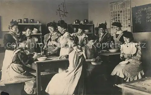 AK / Ansichtskarte Erfurt Kochkurs Erfurt