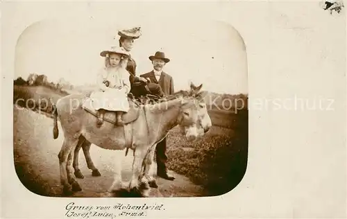 AK / Ansichtskarte Singen_Hohentwiel Josef Luise Irmd Singen Hohentwiel