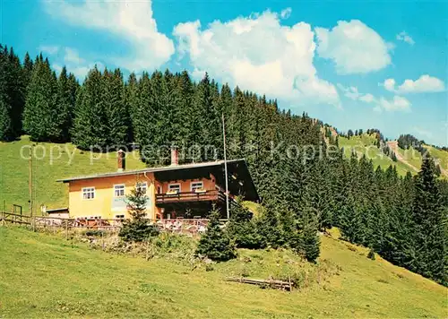 AK / Ansichtskarte Mittelberg_Kleinwalsertal Alpengaststaette Buehlalpe Mittelberg_Kleinwalsertal