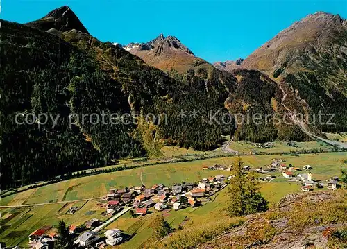 AK / Ansichtskarte Huben_oetztal Fliegeraufnahme Huben oetztal