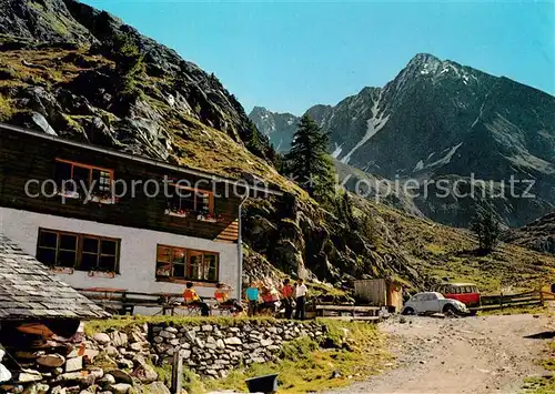 AK / Ansichtskarte Laengenfeld_Oetztal Jausenstation Sulztaler Alpe Laengenfeld Oetztal