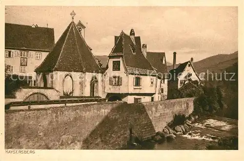 AK / Ansichtskarte Kaysersberg_Haut_Rhin Stadtmauer Ortmotiv Kaysersberg_Haut_Rhin