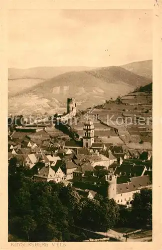 AK / Ansichtskarte Kaysersberg_Haut_Rhin Panorama Burg Kaysersberg_Haut_Rhin