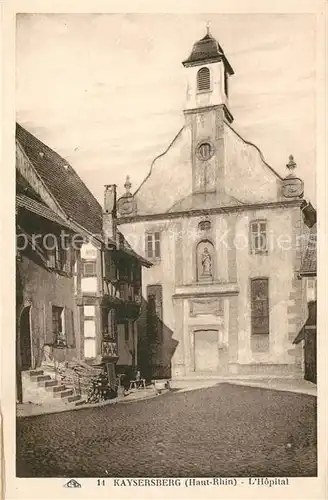 AK / Ansichtskarte Kaysersberg_Haut_Rhin Hopital Kaysersberg_Haut_Rhin