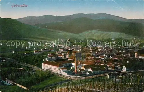 AK / Ansichtskarte Gebweiler_Elsass Panorama Gebweiler_Elsass