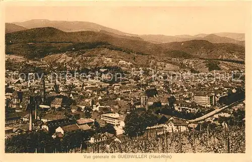 AK / Ansichtskarte Guebwiller_Elsass Vue generale Guebwiller_Elsass