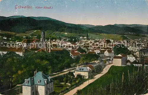 AK / Ansichtskarte Gebweiler_Elsass Panorama Gebweiler_Elsass