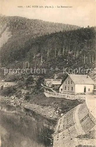 AK / Ansichtskarte Lac_Noir_Alsace Le Restaurant Lac_Noir_Alsace