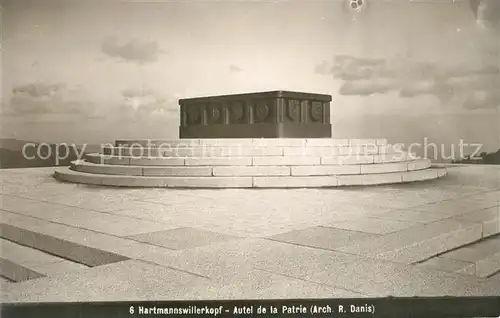 AK / Ansichtskarte Hartmannswillerkopf Autel de la Patrie Hartmannswillerkopf