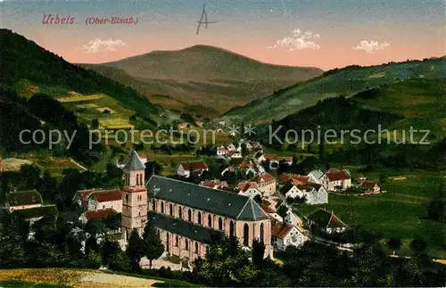 AK / Ansichtskarte Urbeis Panorama mit Kirche Urbeis