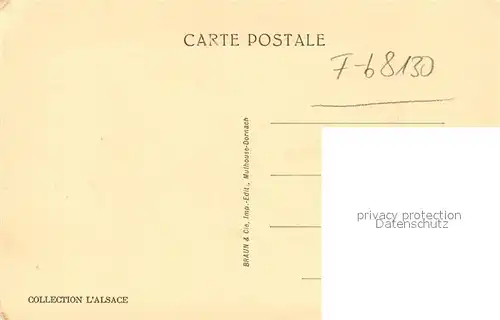 AK / Ansichtskarte Altkirch_Elsass Vue de la Route de St Morand Altkirch Elsass