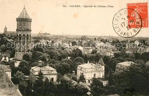 AK / Ansichtskarte Colmar_Haut_Rhin_Elsass Quartier du Chateau d Eau Colmar_Haut_Rhin_Elsass