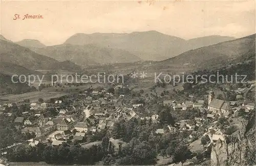 AK / Ansichtskarte Saint Amarin_Haut_Rhin_Alsace Panorama Saint Amarin_Haut