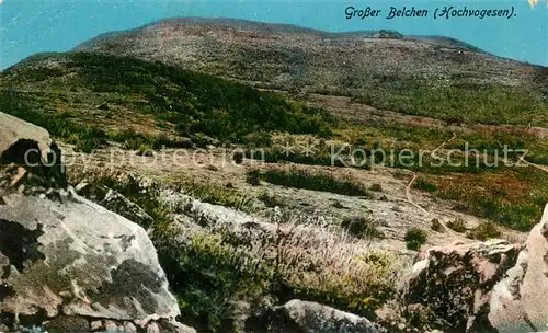 AK / Ansichtskarte Grosser_Belchen Gipfelblick Grosser Belchen