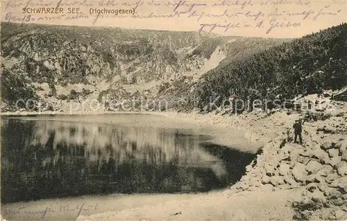 AK / Ansichtskarte Schwarzer_See_Elsass Vue partielle Schwarzer_See_Elsass