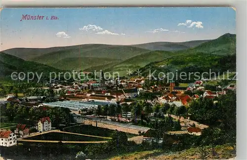 AK / Ansichtskarte Muenster_Elsass Panorama Muenster_Elsass