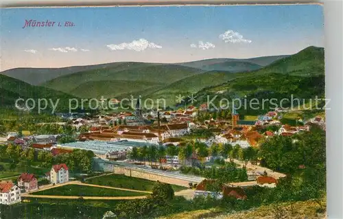 AK / Ansichtskarte Muenster_Elsass Panorama Muenster_Elsass