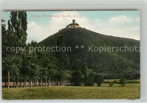 AK / Ansichtskarte Wintzenheim_Colmar Ruine Pflixsburg Wintzenheim Colmar