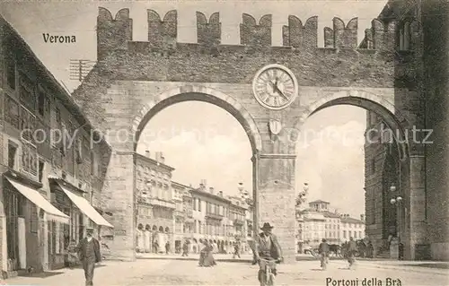 AK / Ansichtskarte Verona_Veneto Portoni della Bra Verona Veneto