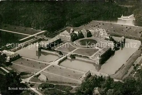 AK / Ansichtskarte Nordkirchen Fliegeraufnahme Schloss Nordkirchen