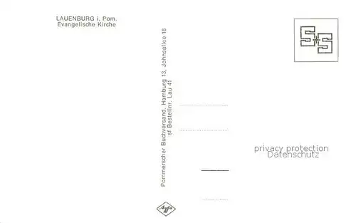 AK / Ansichtskarte Lauenburg_Elbe Kirche Lauenburg Elbe