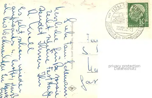 AK / Ansichtskarte Tutzing Gebaeude Tutzing