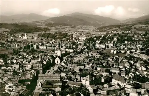 AK / Ansichtskarte Deggendorf_Donau Fliegeraufnahme Deggendorf Donau